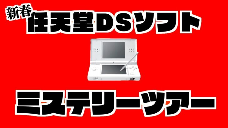 【生放送】任天堂DSソフトをランダムに実況プレイ【ミステリーツアー９】