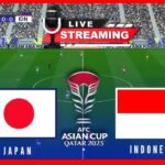 ⚽ Timnas Japan vs Timnas Indonesia Live AFC Asian Cup Qatar 2023 I #日本対インドネシア代表ライブ Football Gameplay