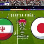 ⚽ IRAN VS JAPAN LIVE イラン vs 日本 ライブ AFC アジア カップ 2023 – 試合準々決勝 اليابان ضد إيران サッカー ライブ ゲームプレイ ライブスコア