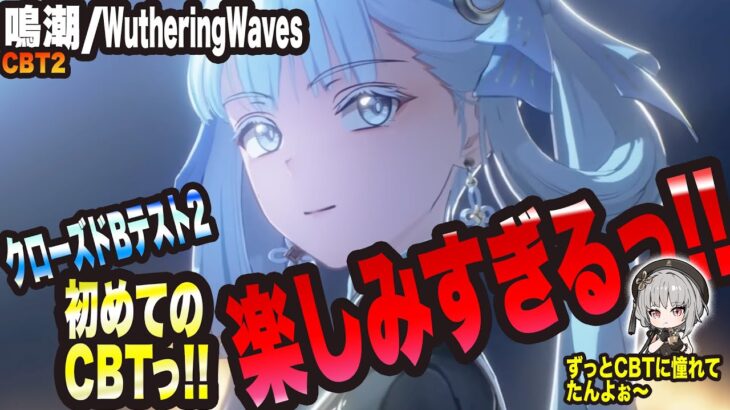 【鳴潮/Wuthering Waves】CBT2ライブ配信っ!! 全く知らないゲームを楽しみっ!! ※ネタばれあり【考察・攻略・初心者】