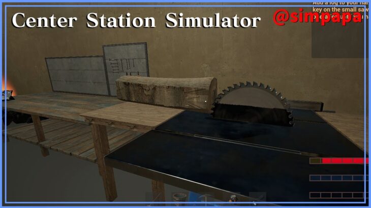 ＃02【Center Station Simulator】製作機械を作っていく【ゲーム実況】