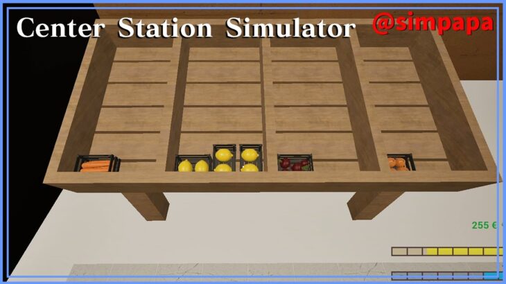 ＃05【Center Station Simulator】ついに野菜を販売する【ゲーム実況】