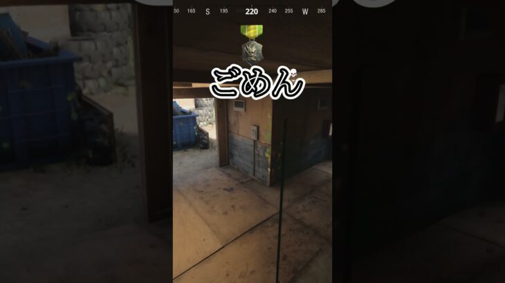 暗闇に紛れる俺 #prophunt #かくれんぼ #cod #shorts #ゲーム #ゲーム実況