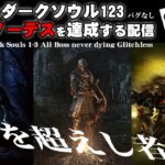 日本人で初めてダークソウル123バグなし全ボスノーデスを達成するJapan’s first Dark Souls 1-3 All Boss never dying Glitchless