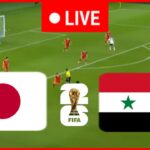 日本対シリア 2026 AFC ワールドカップ予選ビデオゲーム シミュレーション マッチのライブ配信 Japan vs Syria
