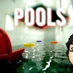 ちょっと怖そうなプール施設を歩き回るゲームで遊ぶ！｜POOLS