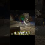 【minecraft】ゾンビから連続でレアドロップ#shorts #マイクラ #モブ #ゲーム実況 #マインクラフト   #minecraft  #初心者  #洞窟