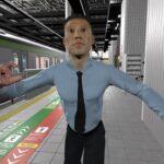 誰もが見たことある「駅ホーム」で不審者が襲ってくるホラーゲームが怖すぎる【３番線】（大絶叫あり）