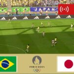 ブラジル対日本 ライブ | パリ2024オリンピック女子サッカー | 今日の試合 ライブ！