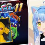 【ロックマン１１】#4　歯車使ってがんばろ～ね！【Megaman11】ゲーム実況プレイ配信　女児Vtuber[白帆まひゆ]レトロゲーム