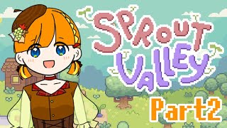 【Sprout Valley】無人島から始まるゆるゆるスローライフ！【ゲーム実況】