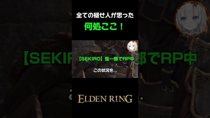 【エルデンリング】いきなり場所チェンでビビる褪せ人 #ゲーム実況 #eldenring #のあたん