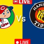 広島カープ vs 阪神タイガース 今日のNPB試合ライブ NPB 2024 | Hanshin Tigers Live