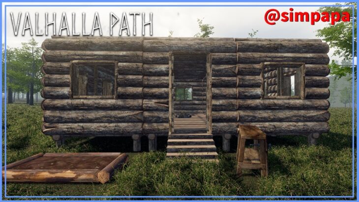 ＃03【Valhalla Path】家を建てる【ゲーム実況】