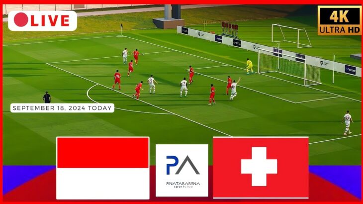 ⚽ Live Indonesia vs Switzerland U16 – Pinatar Super Cup 2024 Match I eFootball Live Gameplay