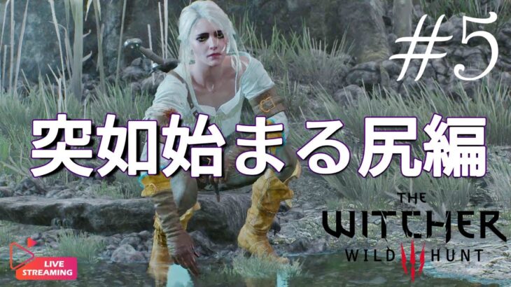 Witycher3 Wild Hunt #5 ～突如始まったシリ編【ゲーム実況】Live