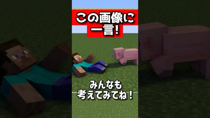 【マイクラ大喜利✨️】#minecraft #マイクラ #ゲーム実況