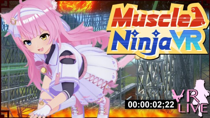 VRゲーム実況【 Muscle Ninja VR 】# 00 不具合の為途中まで