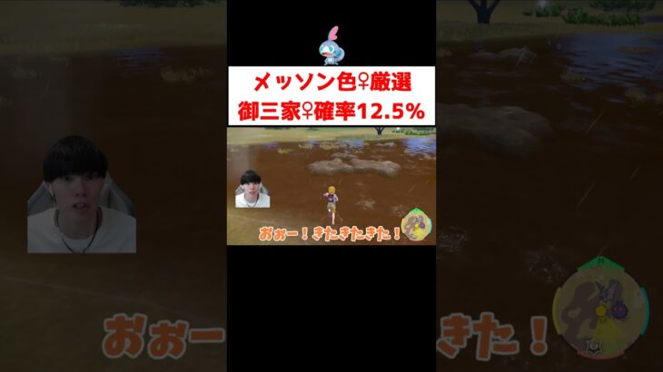 メッソン色厳選 #ゲーム実況 #shorts #ポケモン #ポケモンSV #メッソン