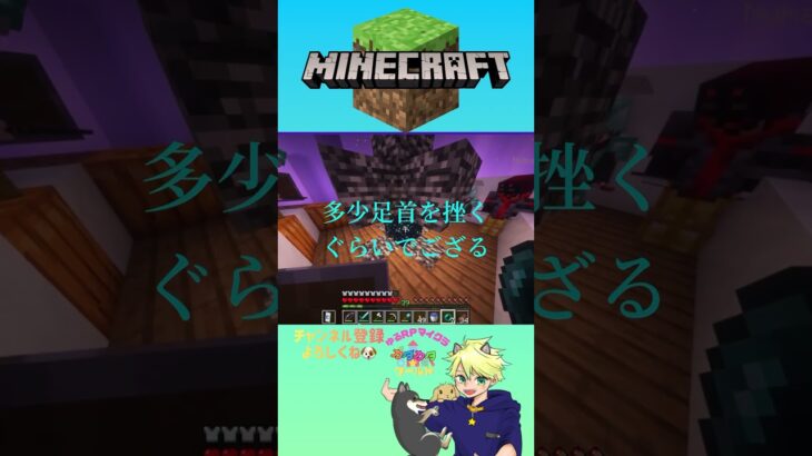 初めてのエンドで世界に取り残されるwww #shorts #ゲーム実況 #minecraft #マイクラ #マインクラフト