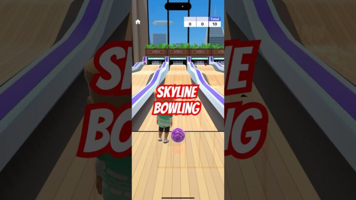 Skyline Bowling #shorts #bowling #gaming #gameplay #games #ゲーム実況 #ゲーム #スマホゲーム