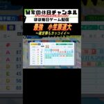 最強　小笠原道大【パワプロ2024  栄冠ナイン】#ゲーム実況 #栄冠ナイン #m家の休日  #パワプロ2024  #shorts #short