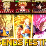 フェスティバルの目玉キャラが全て使える編成が豪華すぎた【ドラゴンボールレジェンズ】【DRAGONBALL LEGENDS】【ゲーム実況】