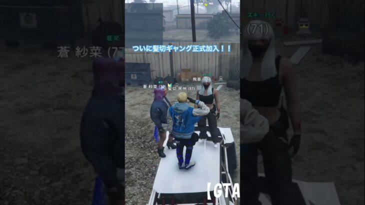 ギャング試練終えてついに正式加入！！#ゲーム配信 #ライブ配信 #GTA #rp鯖  #gta5 #gtav #gtarp #fivem #新人 #グラセフ