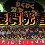 【クレーンゲーム】慶賀光春🌅三が日のゲリラゴリLIVE🦍１月３日(金)14時〜