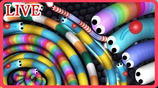 【Slither.io】ミミズのゲーム「スリザリオ」のライブ   #初見歓迎  #discord