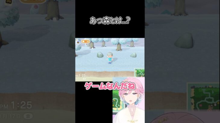 あつ森とは…🏝️#Vtuber #ゲーム実況 #切り抜き  #ゲーム #あつ森 #あつまれどうぶつの森  #games #個人vtuber