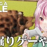 新居の庭に大穴をあけるゲーム『A Game About Digging A Hole』やる！【#とまライブ】