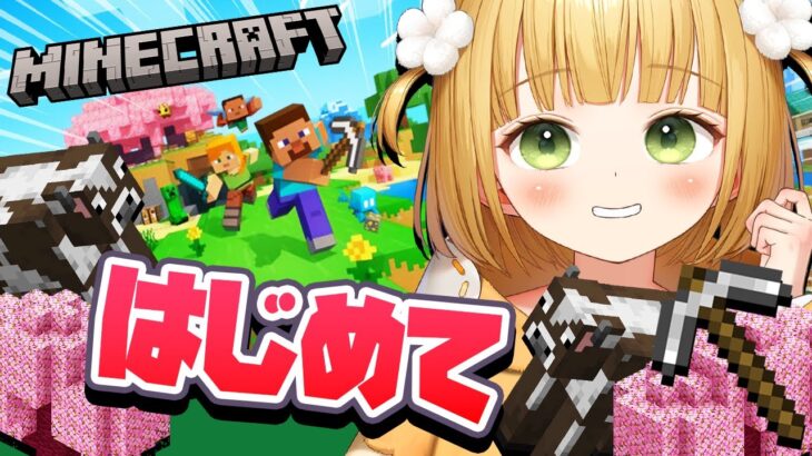 はじめての「マイクラ」実況プレイ！！！【Minecraft】