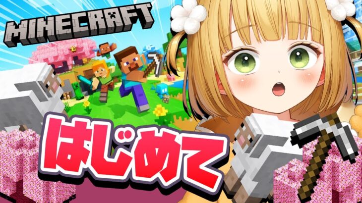 はじめての「マイクラ」実況プレイ！！！【Minecraft】