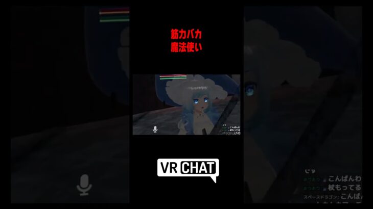 筋肉バカ魔法少女  #VRChat #vrc #shorts #ゲーム実況 #vrゲーム