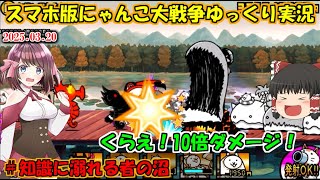 [真伝説になるにゃんこ]ちび島さん約10倍ダメージを出してしまう。[にゃんこ大戦争ゆっくり実況]＃知識に溺れる者の沼