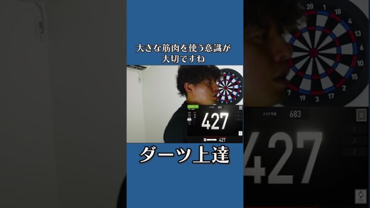 【ダーツ上達】構え方（セットアップ）を考える #ダーツ #ゲーム #ダーツライブ