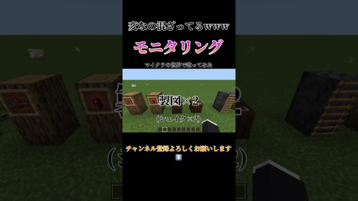 殴っじゃないのよwww#マイクラ #歌ってみた #ゲーム実況 #モニタリング