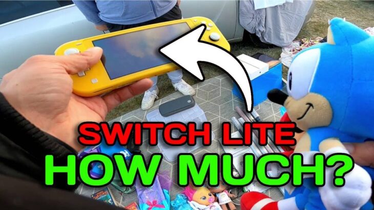 Car Boot Live Game Hunting Ep201 – ANOTHER SWITCH LITE! 😮
