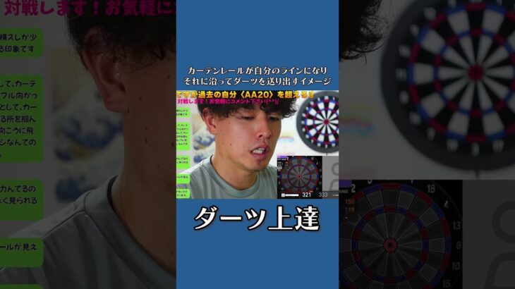 【ダーツ上達】飛ばすイメージ作り #ダーツ #ゲーム #ダーツライブ