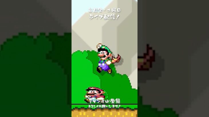 【ゲーム実況】超ゲーム下手な先輩とバカ後輩でマリオメーカー２をやってみたw３１２ #Shorts