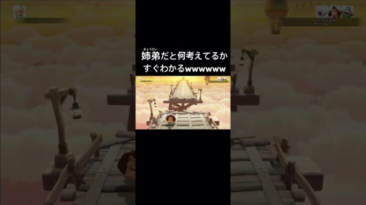 姉の動きをよむ弟ww #ゲーム実況 #ゲーム #実況 #nintendoswitch #マリオパーティージャンボリー